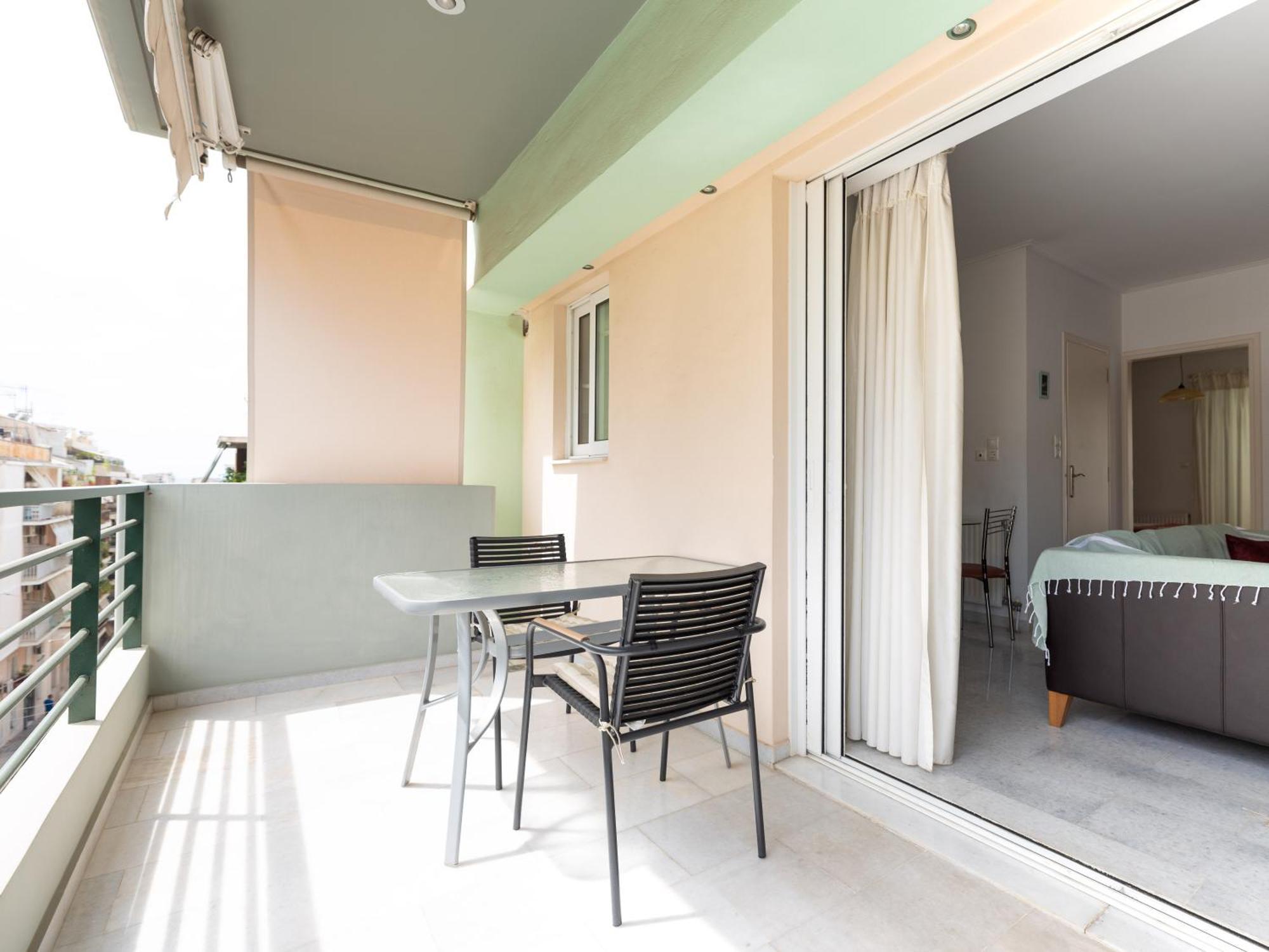 Athens Retreat 1-Bdr Apt Close To Metro Station Lejlighed Eksteriør billede